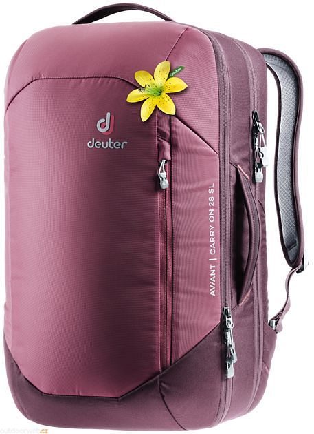 Aviant Carry On 28 SL maron-aubergine - women's travel backpack