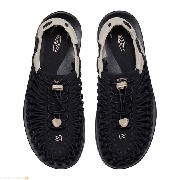 KEEN UNEEK MEN, black/plaza taupe - sandals