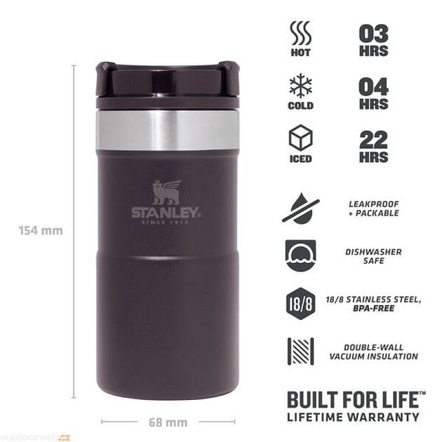 Classic series NEVERLEAK 250 ml black matt - thermos - STANLEY - 29.85 €