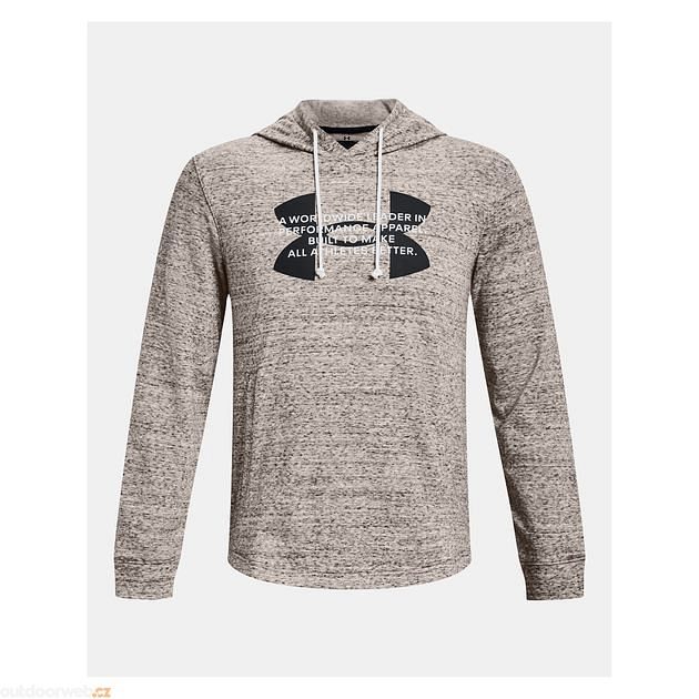  UA Rival Terry Logo Hoodie, Brown - men's sweatshirt - UNDER  ARMOUR - 39.53 € - outdoorové oblečení a vybavení shop