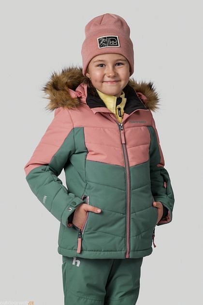 Outdoorweb.eu - Leane Jr, rosette/dark forest - children's jacket - HANNAH  - 66.45 € - outdoorové oblečení a vybavení shop
