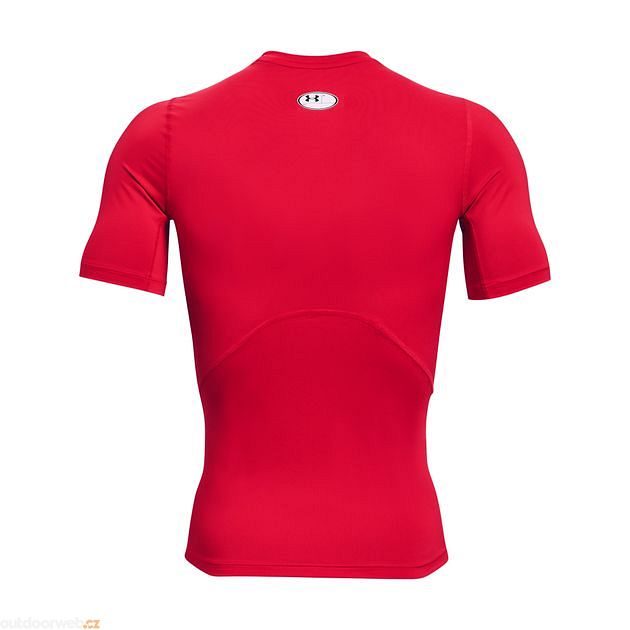  UA HG Armour Comp SS, Red - men's short sleeve compression  shirt - UNDER ARMOUR - 23.45 € - outdoorové oblečení a vybavení shop