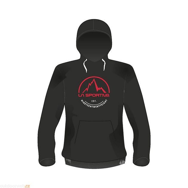  Logo Hoody W, Black - Women's hoodie - LA SPORTIVA - 47.23  € - outdoorové oblečení a vybavení shop