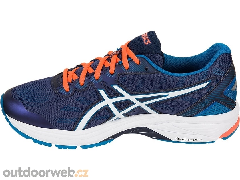 GT-1000 5, indigo blue/snow/hot orange - women's running shoes - ASICS -  75.11 €
