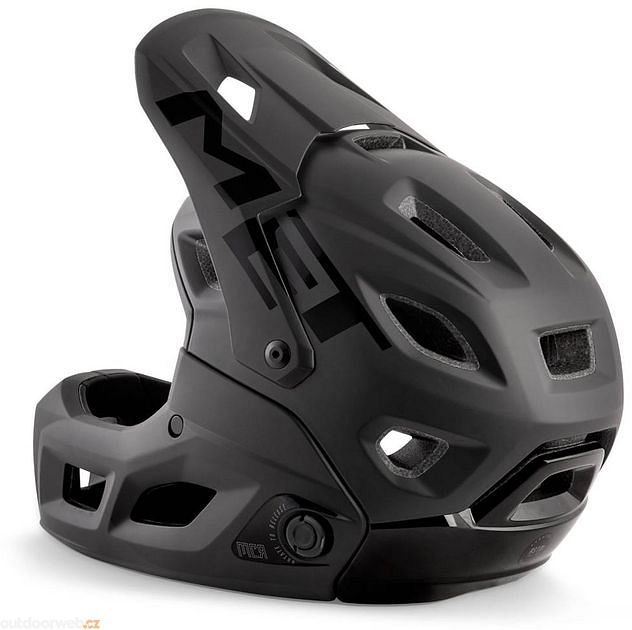  PARACHUTE MCR MIPS black - Full-face helmet for MTb - MET -  317.26 € - outdoorové oblečení a vybavení shop