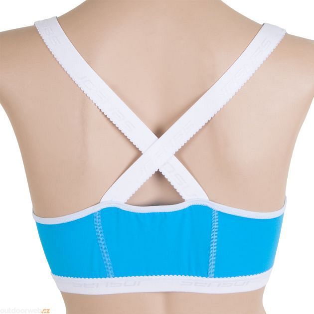 SENSOR STELLA BRA WOM TURQUOISE - SENSOR Activewear – functional sports  apparel