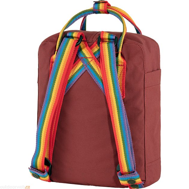 Outdoorweb.eu - Kånken Rainbow Mini 7 Ox Red-Rainbow Pattern