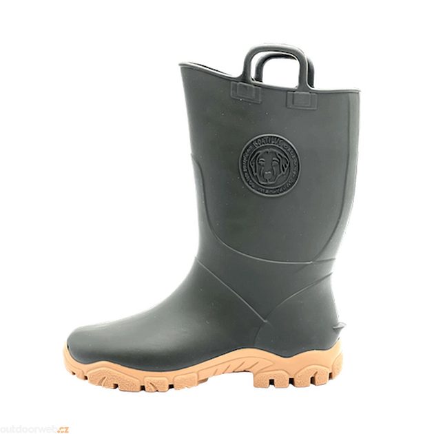 DUCKY SMELLY WELLY RAIN BOOT Y kaki/beige - children's boots - BOATILUS -  27.49 €
