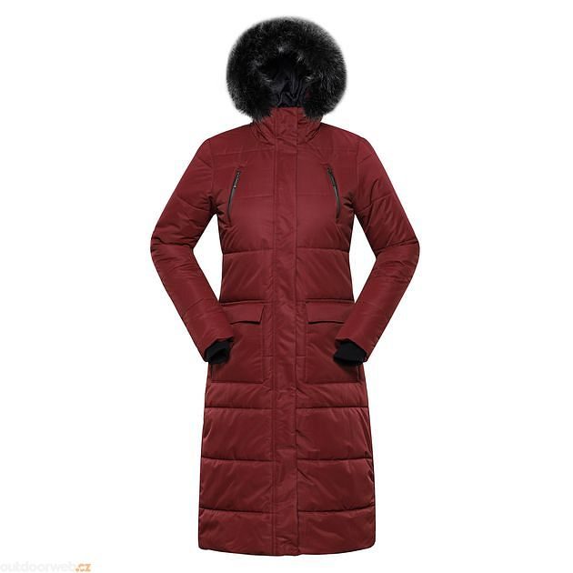 BERMA pomegranate - Women's coat with membrane - ALPINE PRO - 118.84 €