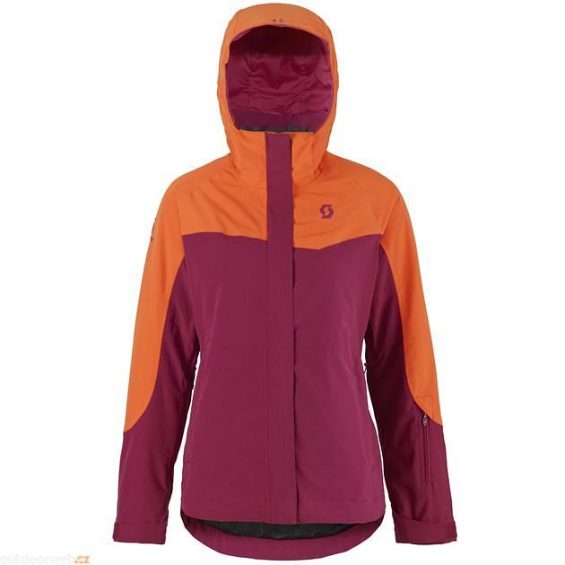 Terrain Dryo W's orange crush/sangria purple - lyžařská bunda - SCOTT -  dámské - Lyžařské bundy, Lyžování - 2 970 Kč
