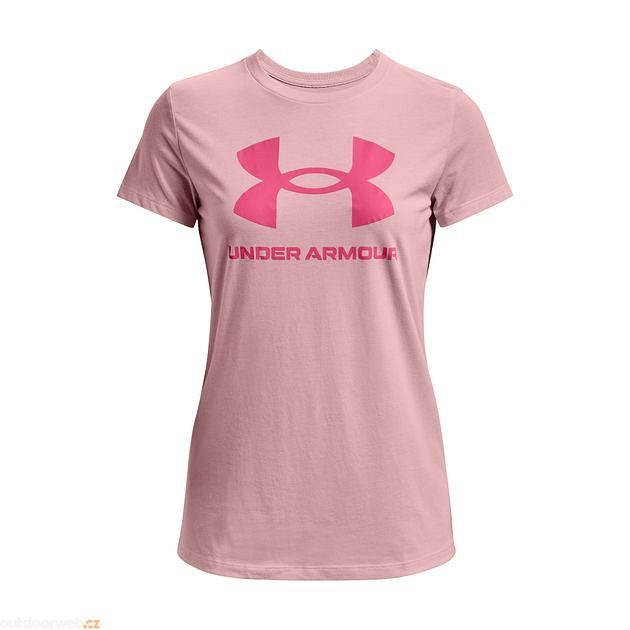  UA SPORTSTYLE LOGO SS, Pink - T-shirt short sleeve