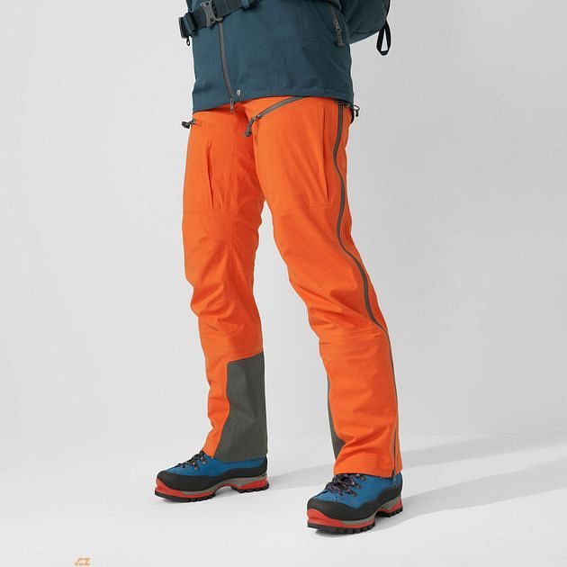 Bergtagen Eco-Shell Trousers W Mountain Blue - horolezecké kalhoty dámské -  FJÄLLRÄVEN - 461.23 €