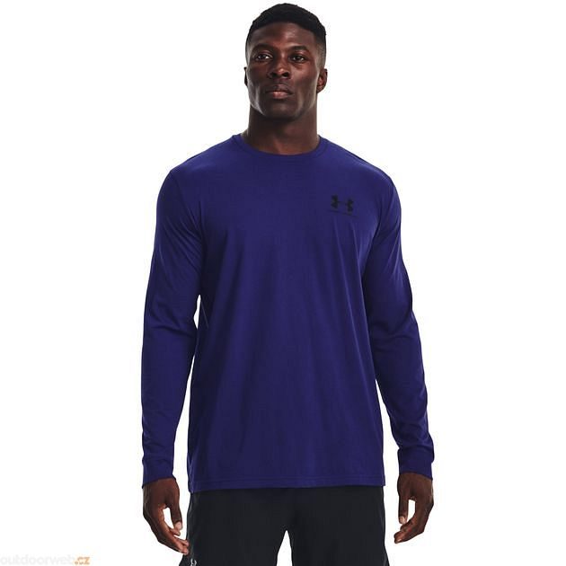 UA SPORTSTYLE LEFT CHEST LS, Blue