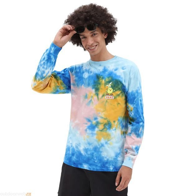 SEA (P-DYE) L/S TEE / BLUE TIE DYE XL | www.esn-ub.org