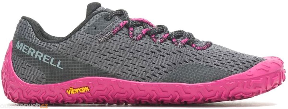 J067722 VAPOR GLOVE 6, granite/fuchsia - women's running shoes - MERRELL -  74.07 €