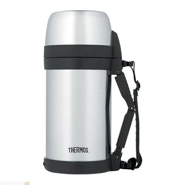  Universal thermos for food and drinks with two cups 1,4 l -  Universal stainless steel vacuum insulated bottle - THERMOS - 43.78 € -  outdoorové oblečení a vybavení shop