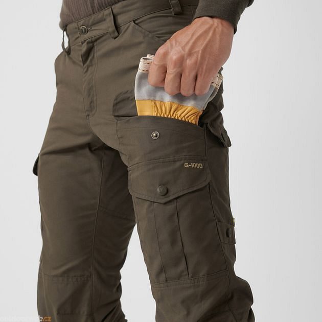Barents Pro Hunting Trousers M Dark Olive - lovecké kalhoty pánské -  FJÄLLRÄVEN - 196.72 €
