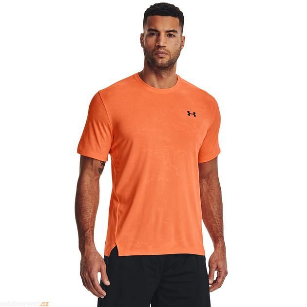 Outdoorweb.eu - Tech Vent Jacquard SS, orange - men's short sleeve t-shirt  - UNDER ARMOUR - 31.39 € - outdoorové oblečení a vybavení shop