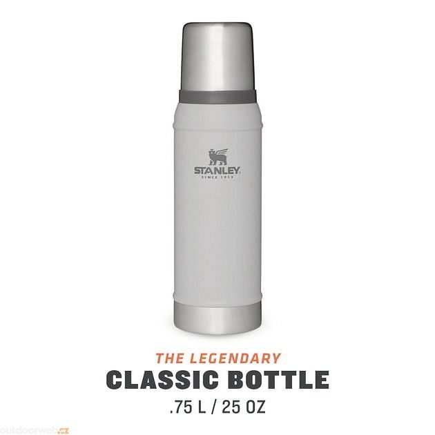  Stanley Classic Legendary Thermos Flask 0.75L Charcoal -  BPA-free Stainless Steel Thermos - Flask for Hot Drink Keeps Cold or Hot  for 20 Hours - Leakproof Lid Doubles as Cup 