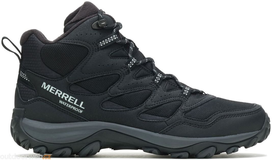 J036641 WEST RIM SPORT THERMO MID WP black - men's hiking shoes - MERRELL -  89.55 €