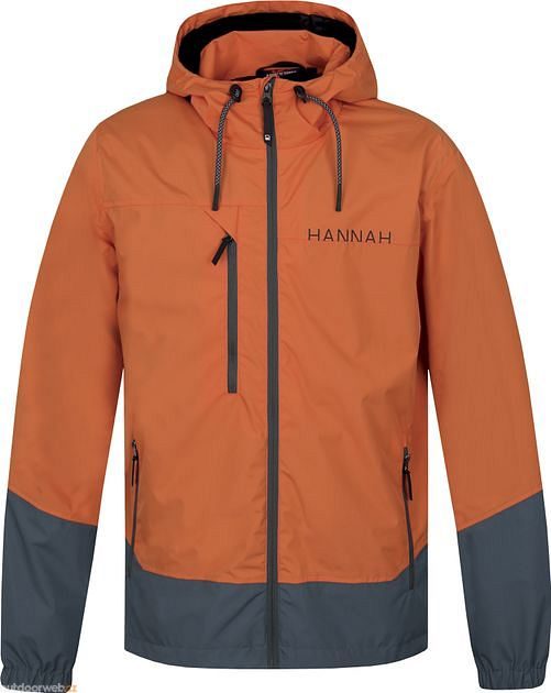 STRIDER, burnt orange/balsam green - men's hardshell jacket - HANNAH -  65.30 €