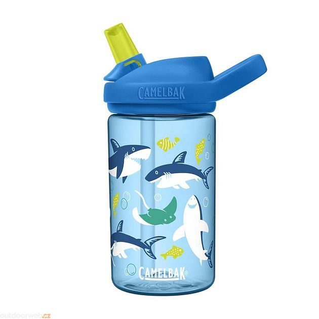 CamelBak Eddy Kids Bottle Accessory 2 Bite Valves/2 Straws, Ice Blue 