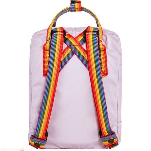 Kånken Rainbow Mini Pastel Lavender-Rainbow městský batoh  FJÄLLRÄVEN € outdoorové oblečení a vybavení shop