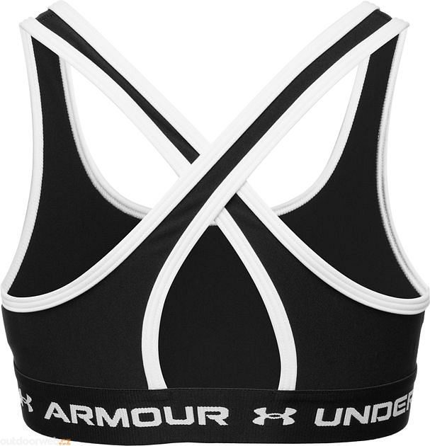  G Crossback Mid Solid, black - sports bra for girls - UNDER  ARMOUR - 17.22 € - outdoorové oblečení a vybavení shop