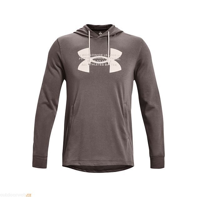 UA Rival Terry Logo Hoodie, Brown