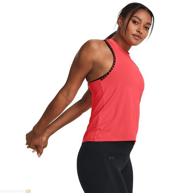  Knockout Novelty Tank, Orange - women's tank top - UNDER  ARMOUR - 27.68 € - outdoorové oblečení a vybavení shop