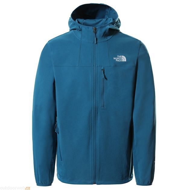 M NIMBLE HOODIE, morrocan blue - men's softshell jacket - THE NORTH FACE -  72.95 € - outdoorové oblečení a vybavení shop