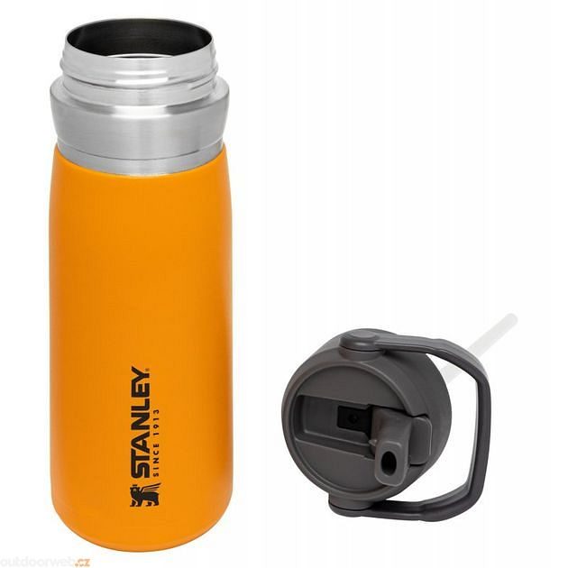  GO FLIP STRAW 650 ml yellow-orange - vacuum bottle - STANLEY  - 40.14 € - outdoorové oblečení a vybavení shop