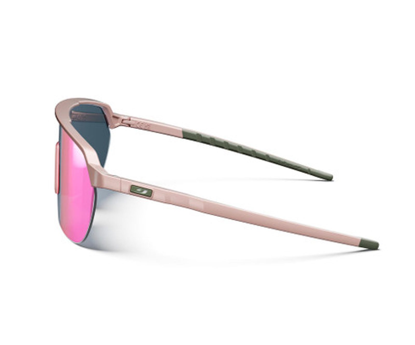 FREQUENCY Spectron 3CF Pastel Pink / Green Smoke - Sunglasses