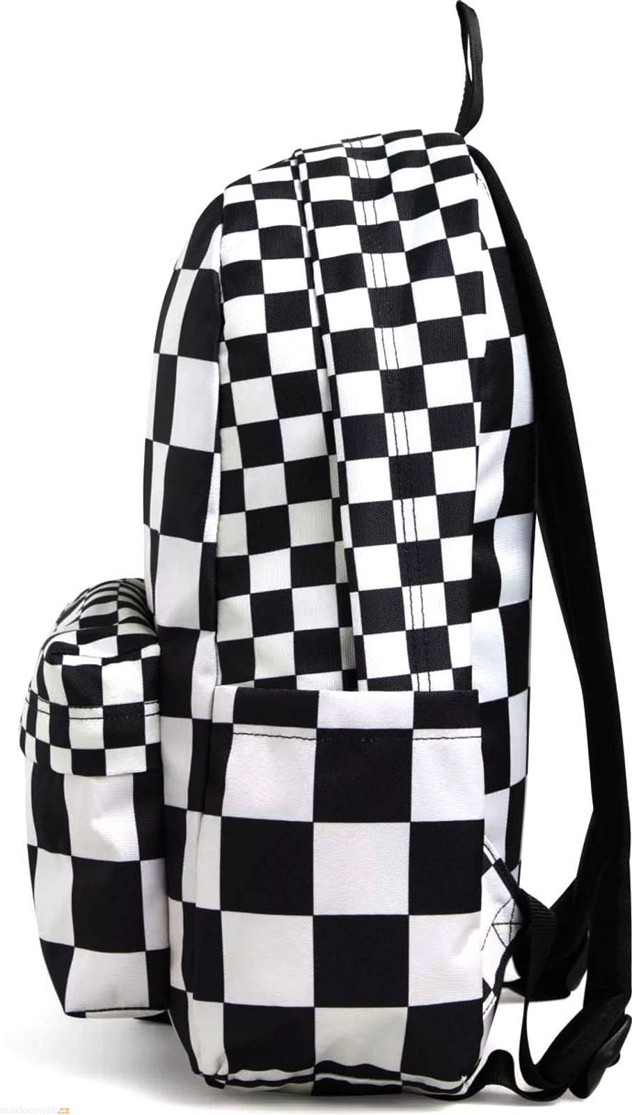 Old Skool Check Backpack black/oatmeal men's backpack VANS