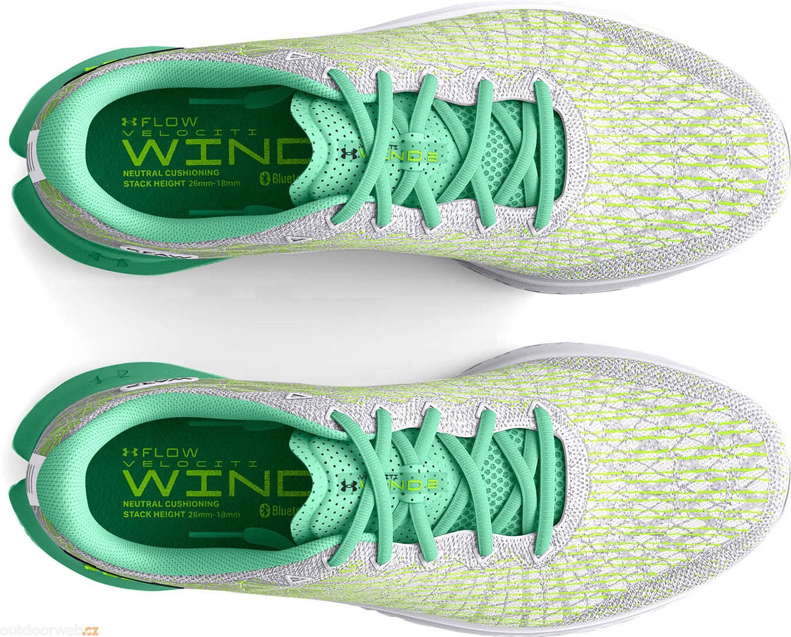 UA FLOW Velociti Wind 2 WHT - men