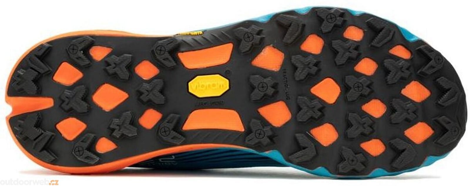 J068043 AGILITY PEAK 5 tahoe/tangerine - men's running shoes