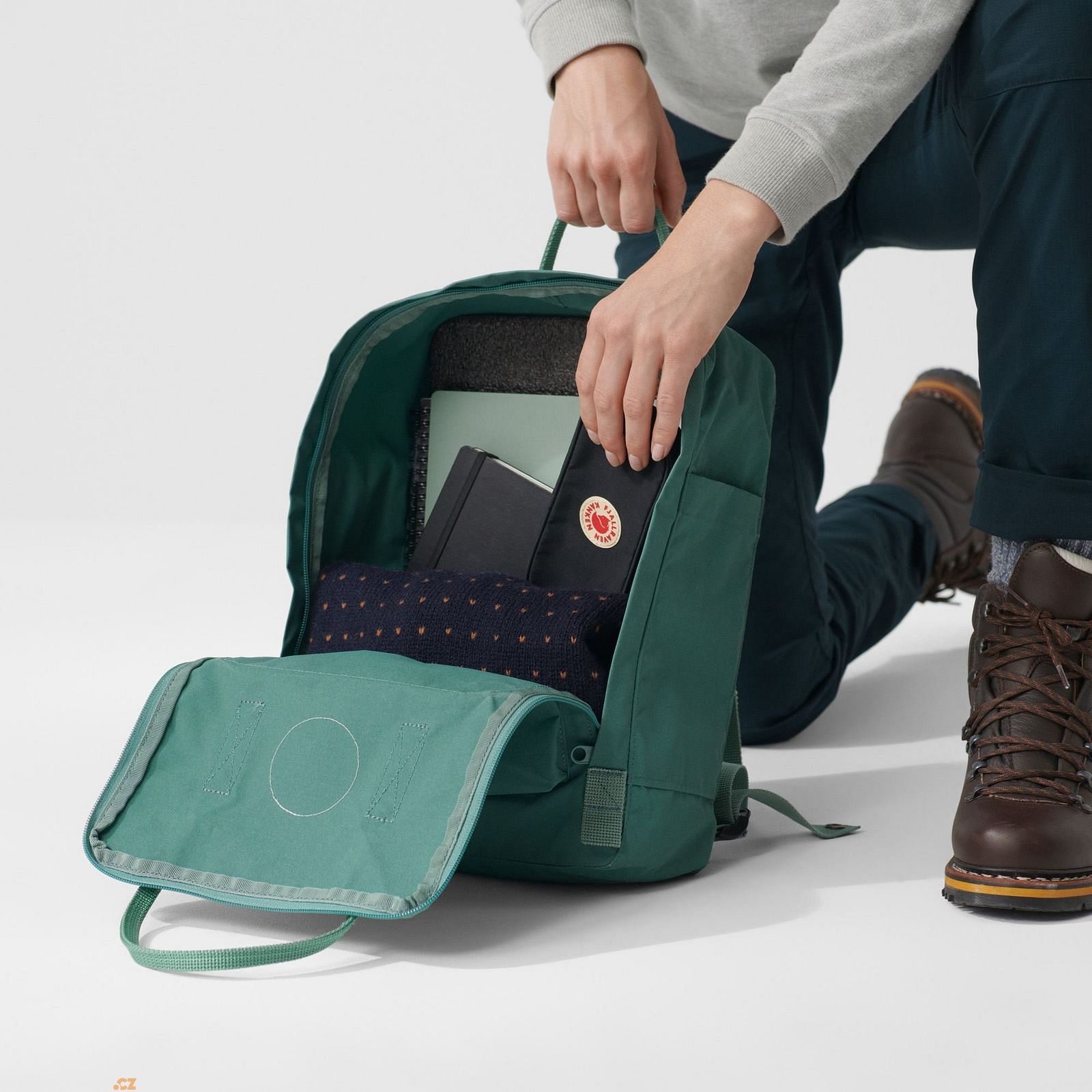 Kånken Sky Blue-Light Oak - city backpack - FJÄLLRÄVEN - 85,32 €