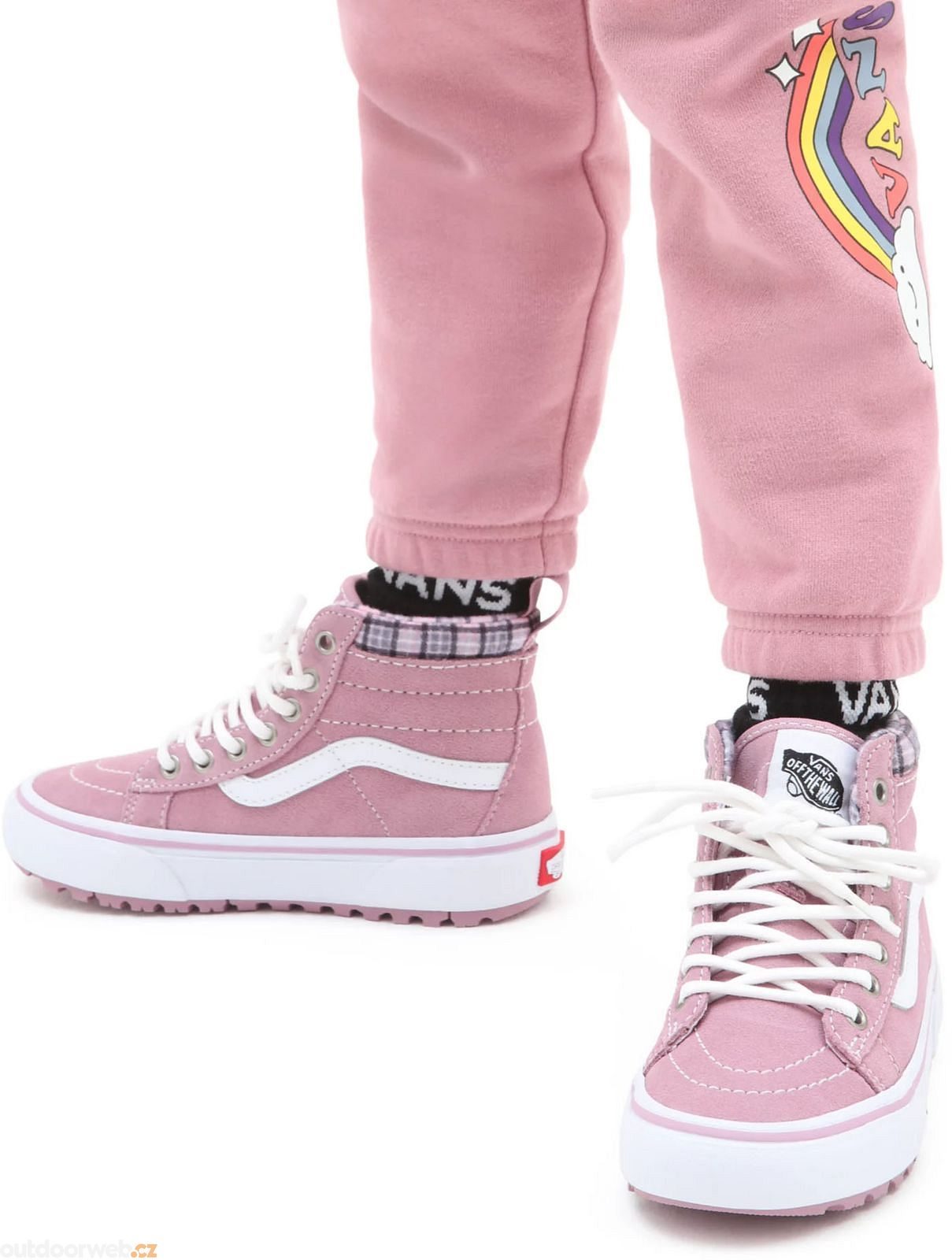 Vans Sk8 Vans Converse Rosa UY SK8-Hi MTE-1 PLAID, LILAS Junior