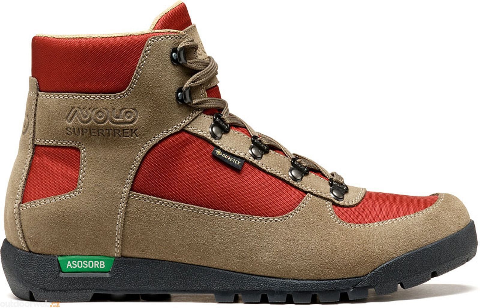 Supertrek GTX MM wool/black cherry men's shoes ASOLO €