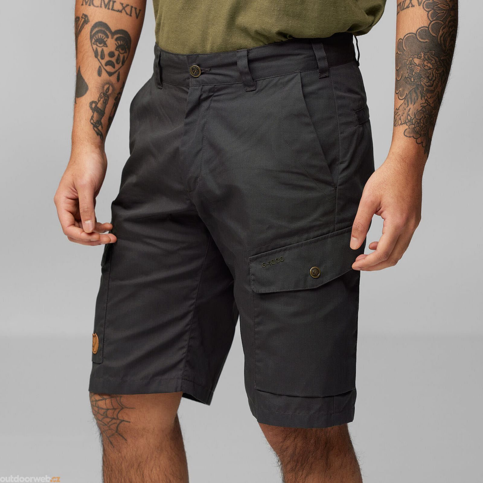 Outdoorweb.eu Ruaha Shorts M Fossil men s shorts FJALLRAVEN 91.60