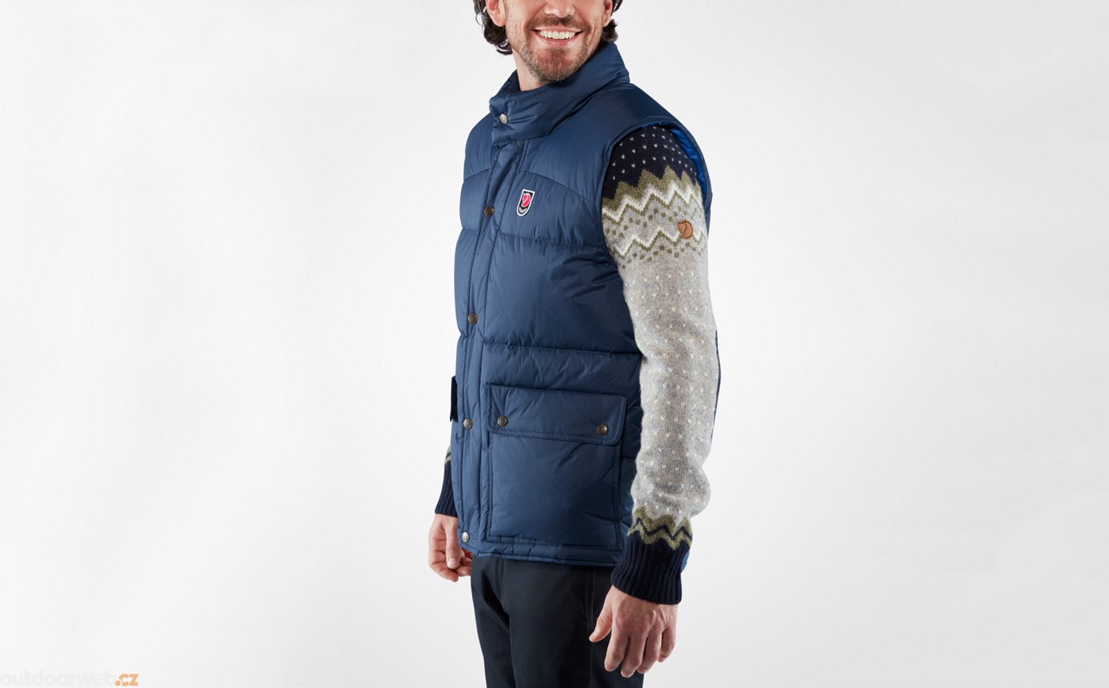 Outdoorweb.eu Expedition Down Lite Vest M Deep Forest vesta panska FJALLRAVEN 314.64