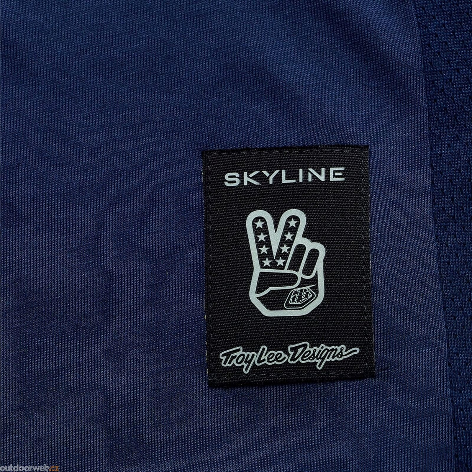 Skyline Ride Turkey TROY LEE DESIGNS LONG SLEEVE SKYLINE RIDE TEE LOCALS MIDNIGHT