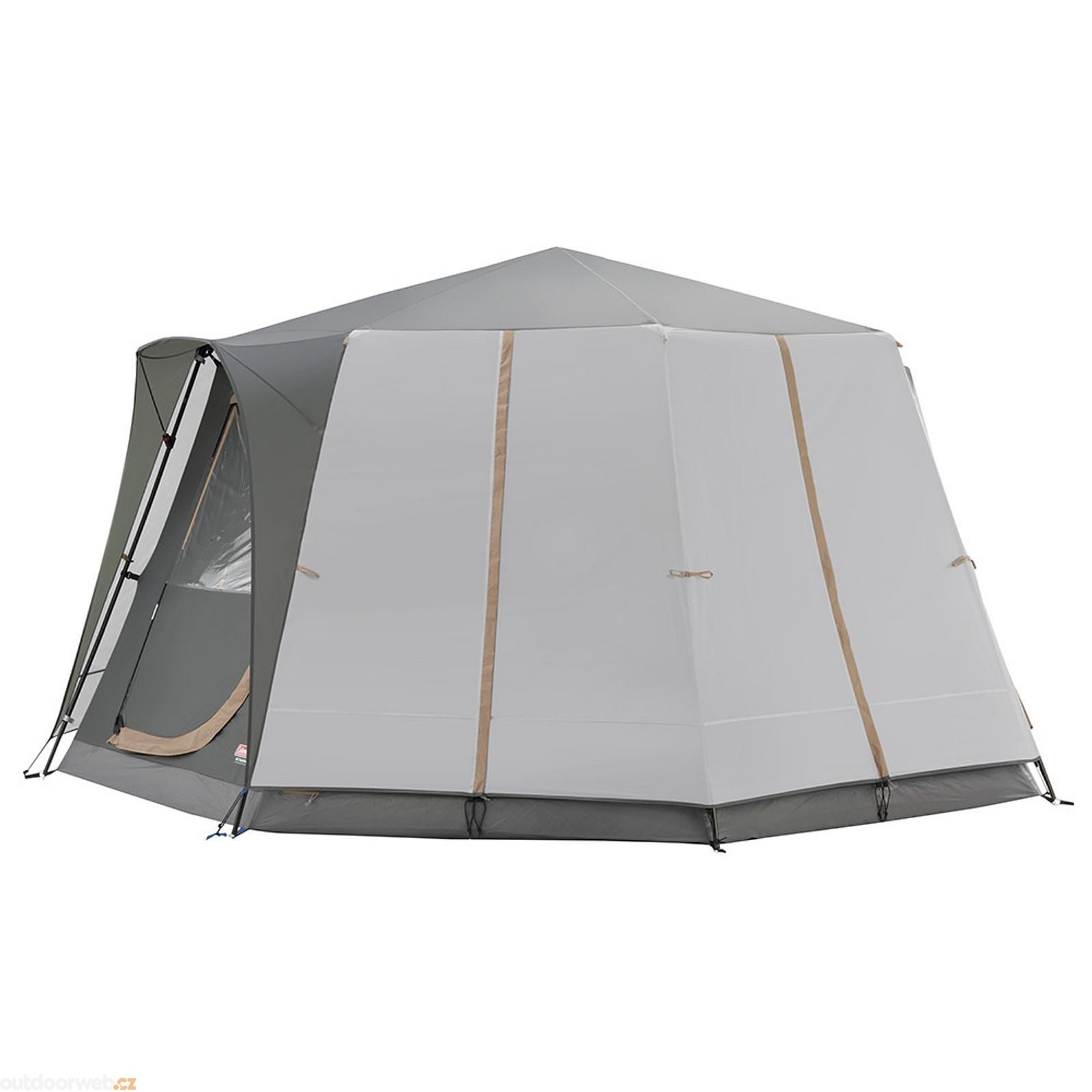 Outdoorweb.eu OCTAGON 8 grey tent for 8 persons COLEMAN 318.15