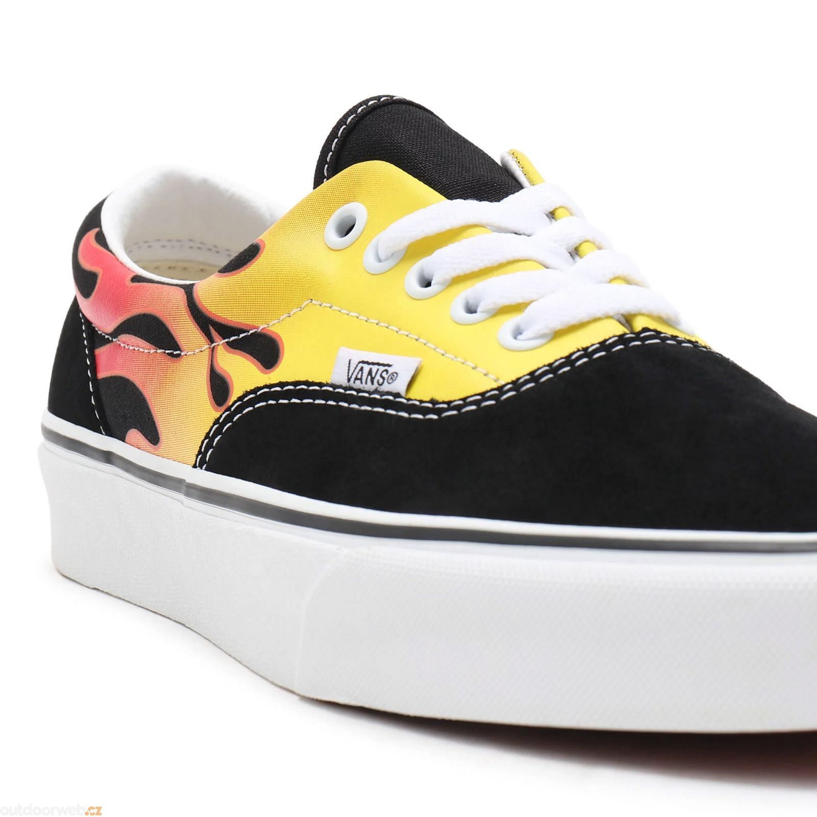 Red black and yellow vans hot sale