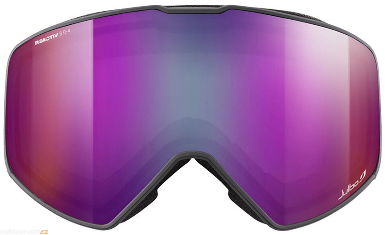 CYRIUS X Black REACTIV 0-4 High Contrast - Photochromic ski goggles ...