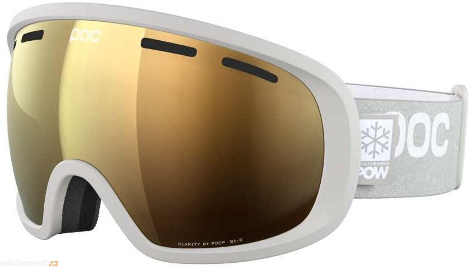 Fovea Clarity POW JJ Mineral Grey/Partly Sunny Orange - Ski