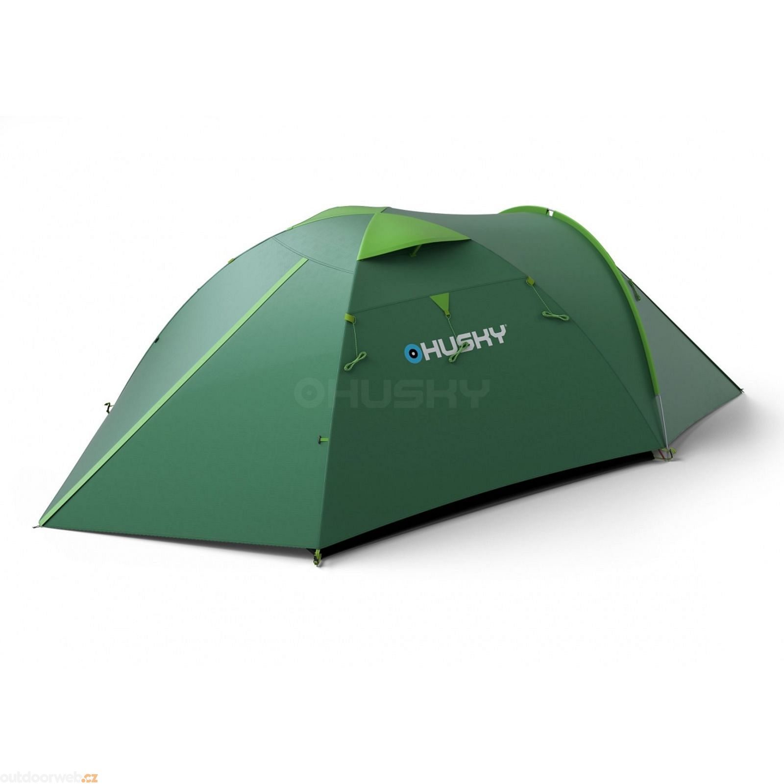 値下げ【レア物】 Husky Bright4 Tent - 4 Man Lightweight backpacking tent for 4 people - Bright 4 - green