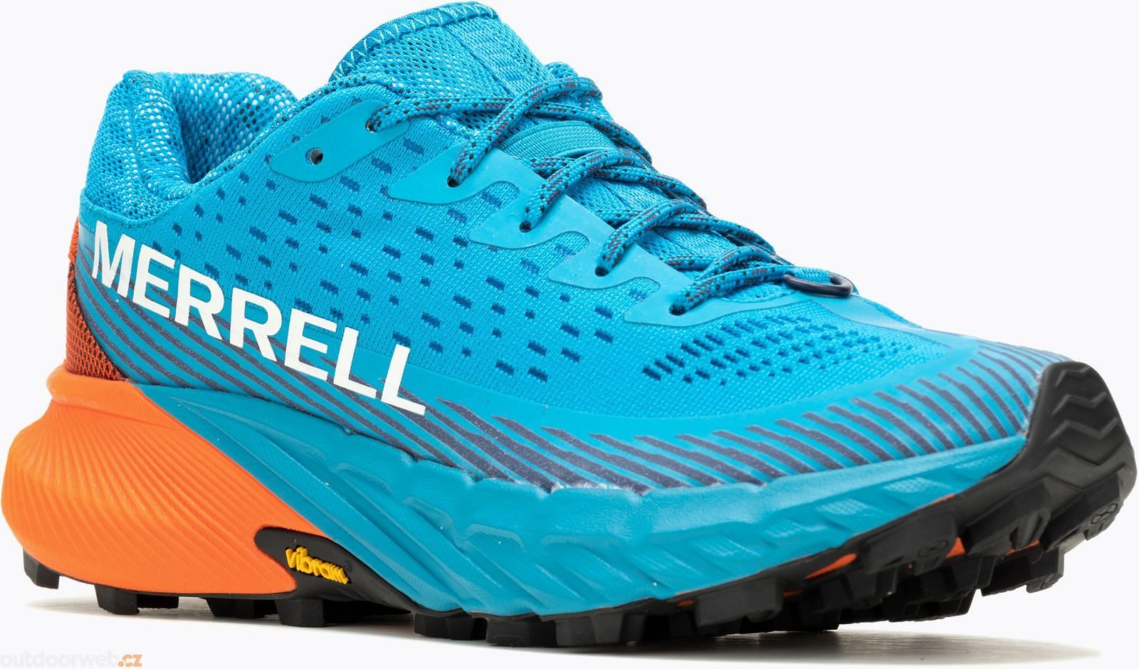 J068086 AGILITY PEAK 5 tahoe/tangerine - women's running shoes