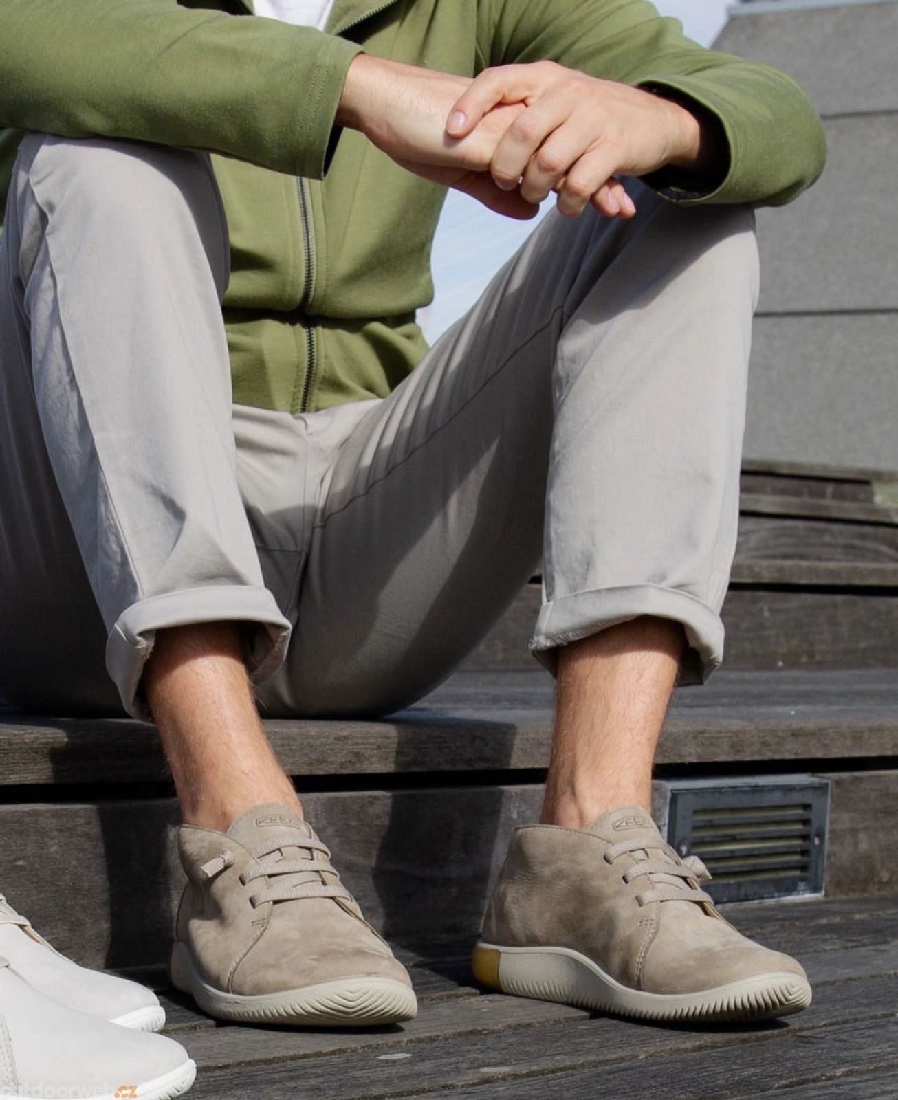 KNX CHUKKA MEN, brindle/plaza taupe - men's city shoes - KEEN - 96