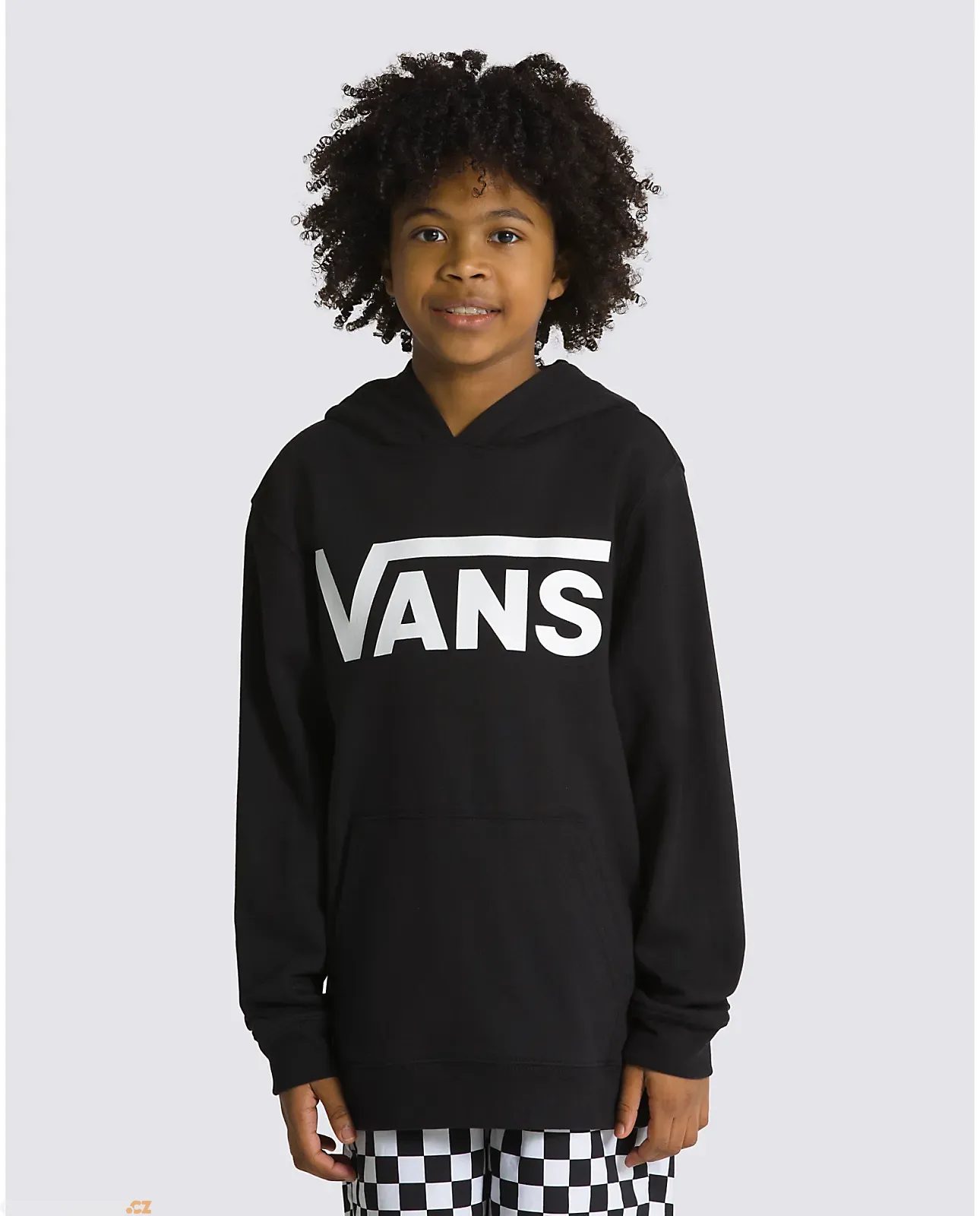 Children’s Hoodie Vans Scratched Records Black
